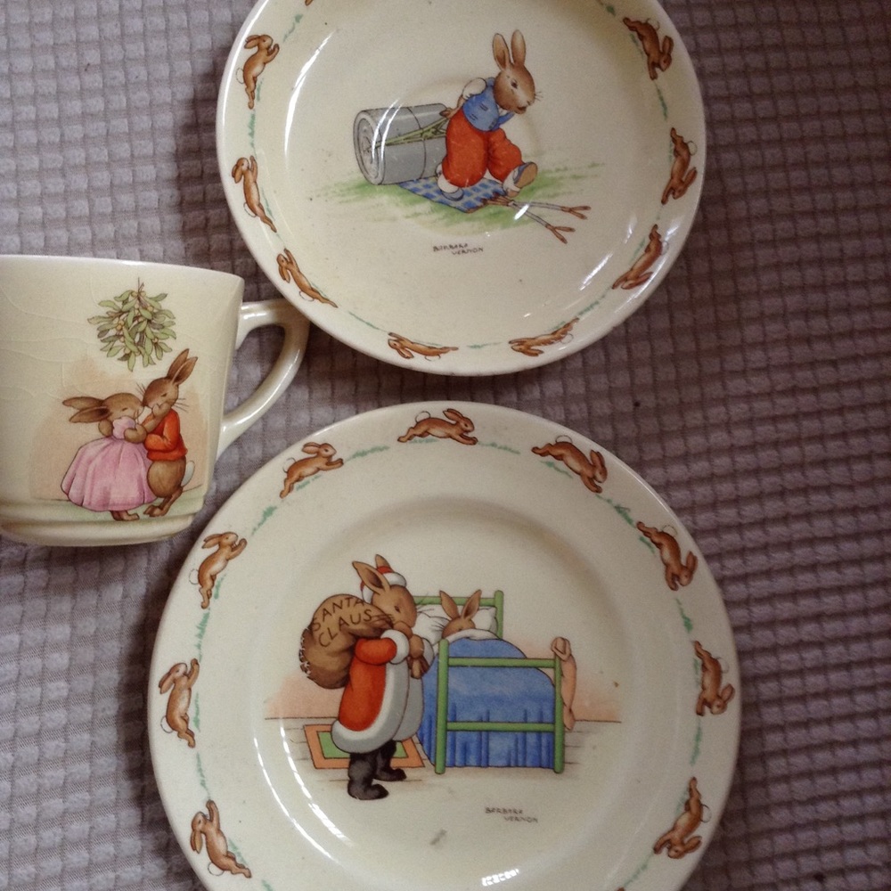 3 piece antique children set